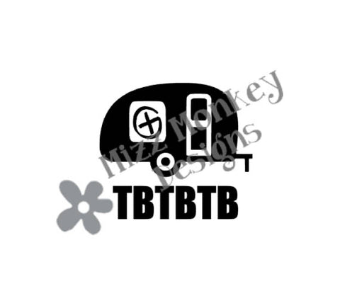 Travel Trailer Decal - Trackable