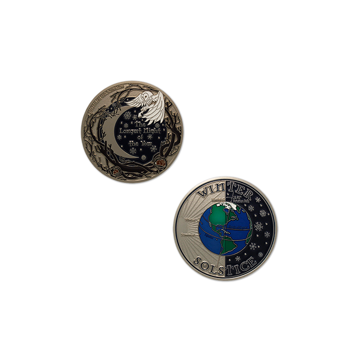 5162 – Geocoin Club Mars 2012 – Argent Poli – Non Activé – Neuf Sous Blister