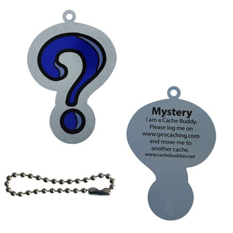 Trackable Mystery Icon Travel Tag
