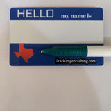 Nametag Geocoin - Trackable