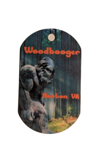 Woodbooger aka Big Foot Personal Munzee Tag