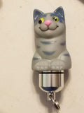 Cat with XL Bison Tube Geocache