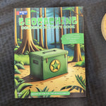 Geocaching coloring activity book