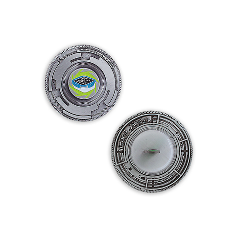 3D UFO Geocoin