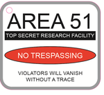 Area 51 Travel Tag