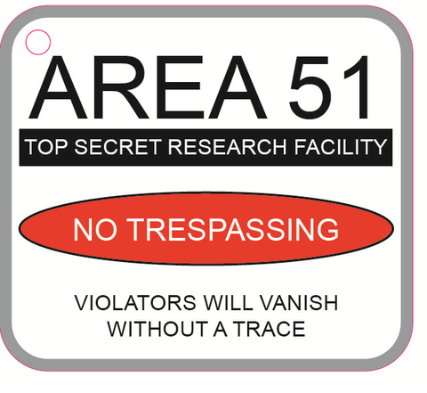 Area 51 Travel Tag