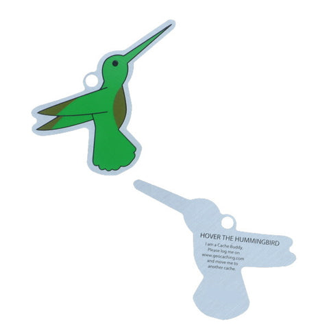 Hover the Hummingbird Travel Tag
