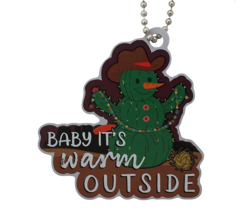 Prickly Navidad Cache Buddy Travel Tag