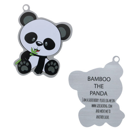 Bamboo the Panda Travel Tag