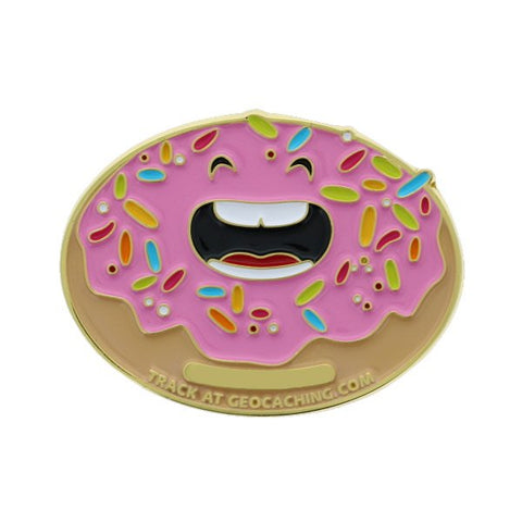 Donut Worry Be Happy! Geocoin