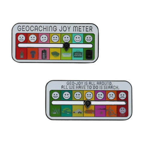 Geocaching Joy Meter Geocoin