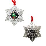 2025 Snowflake Ornament Geocoin - Signal the Frog® or Tracker