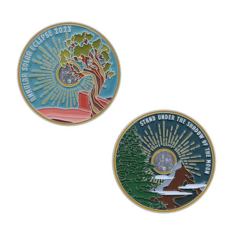 Stand Under the Shadow of the Moon Geocoin
