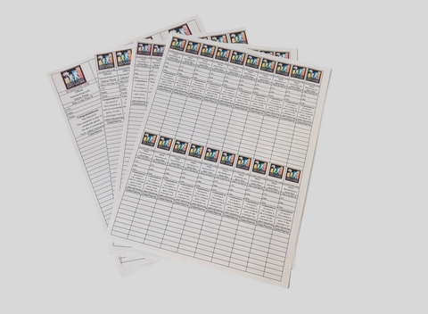 Rite in the Rain® Log Sheets