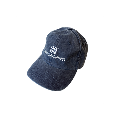 Geocaching Embroidered Logo Cap- Navy