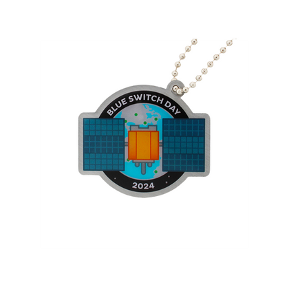 2024 Blue Switch Day Travel Tag