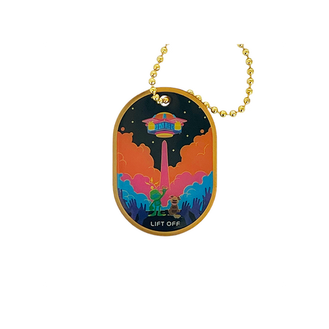 Cosmic Quest Liftoff Travel Tag