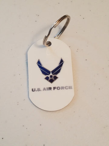 Personal Munzee Key Tag - Air Force