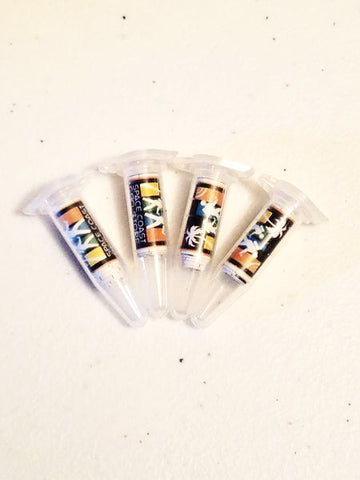 DNA Micro Tube With Snap Top Lid Geocache 4 pack