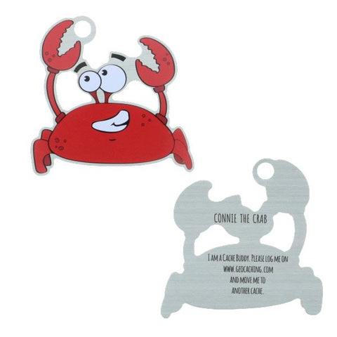 Connie the Crab Travel Tag