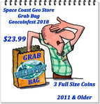 Geocoinfest Special Grab Bag - 3 Geocoins