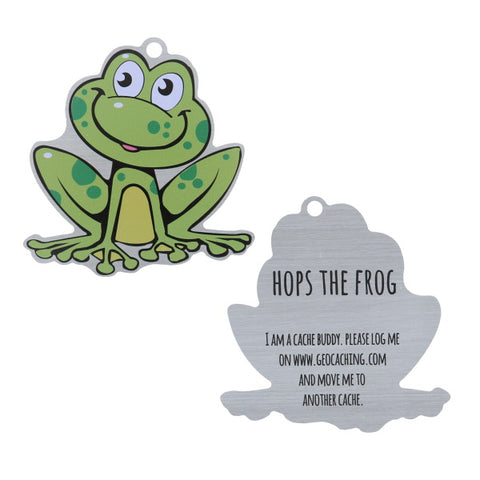 Hops the Frog Travel Tag