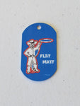 Flat Matt Personal Munzee Tag