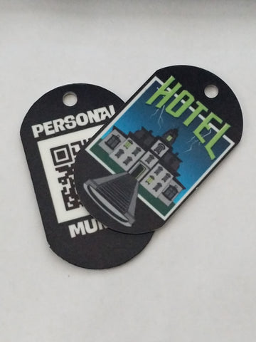 Hotel Personal Munzee Tag