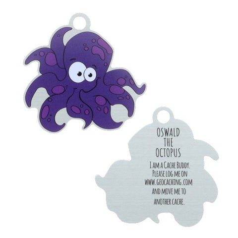 Oswald the Octopus Travel Tag