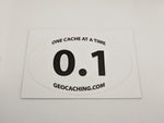 0.1 One Cache at a Time Decal