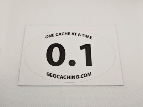 1.75 x 4 Small Geocaching Cache Sticker For Under A Buck! – South Mountain  Traders