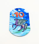 Happy 10th Birthday Munzee Personal Tag - unicorn