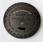 Wickham Park Benchmark Coin - Black Nickel