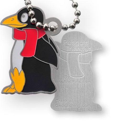 Penguin Traveler Travel Tag